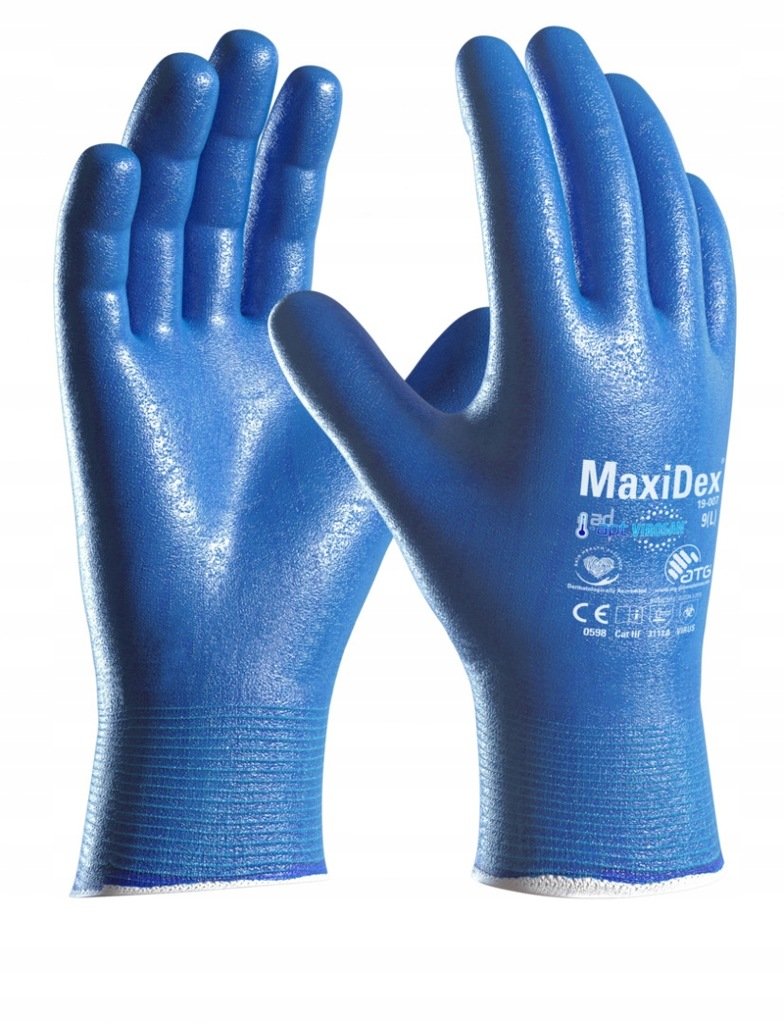Rękawice robocze ATG MaxiDex VIROSAN OLEJOWE 7S