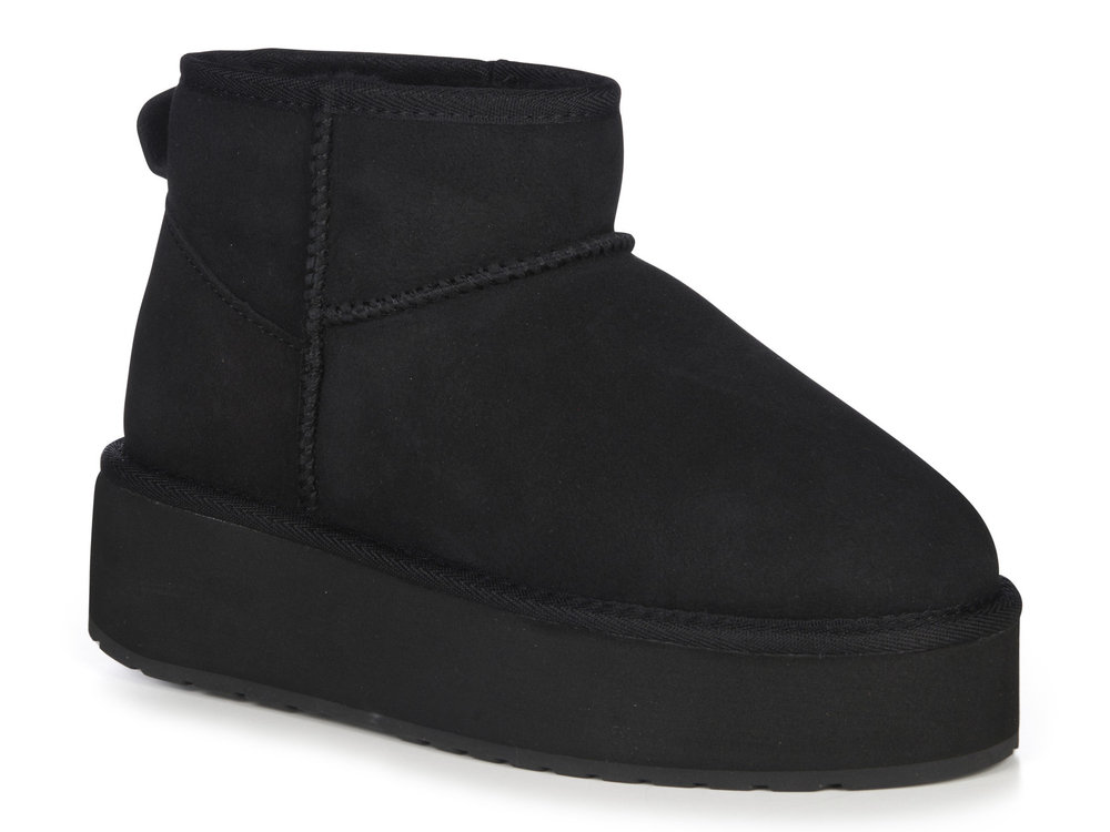 Śniegowce damskie Emu Australia czarne platforma Stinger Micro Flatform-41