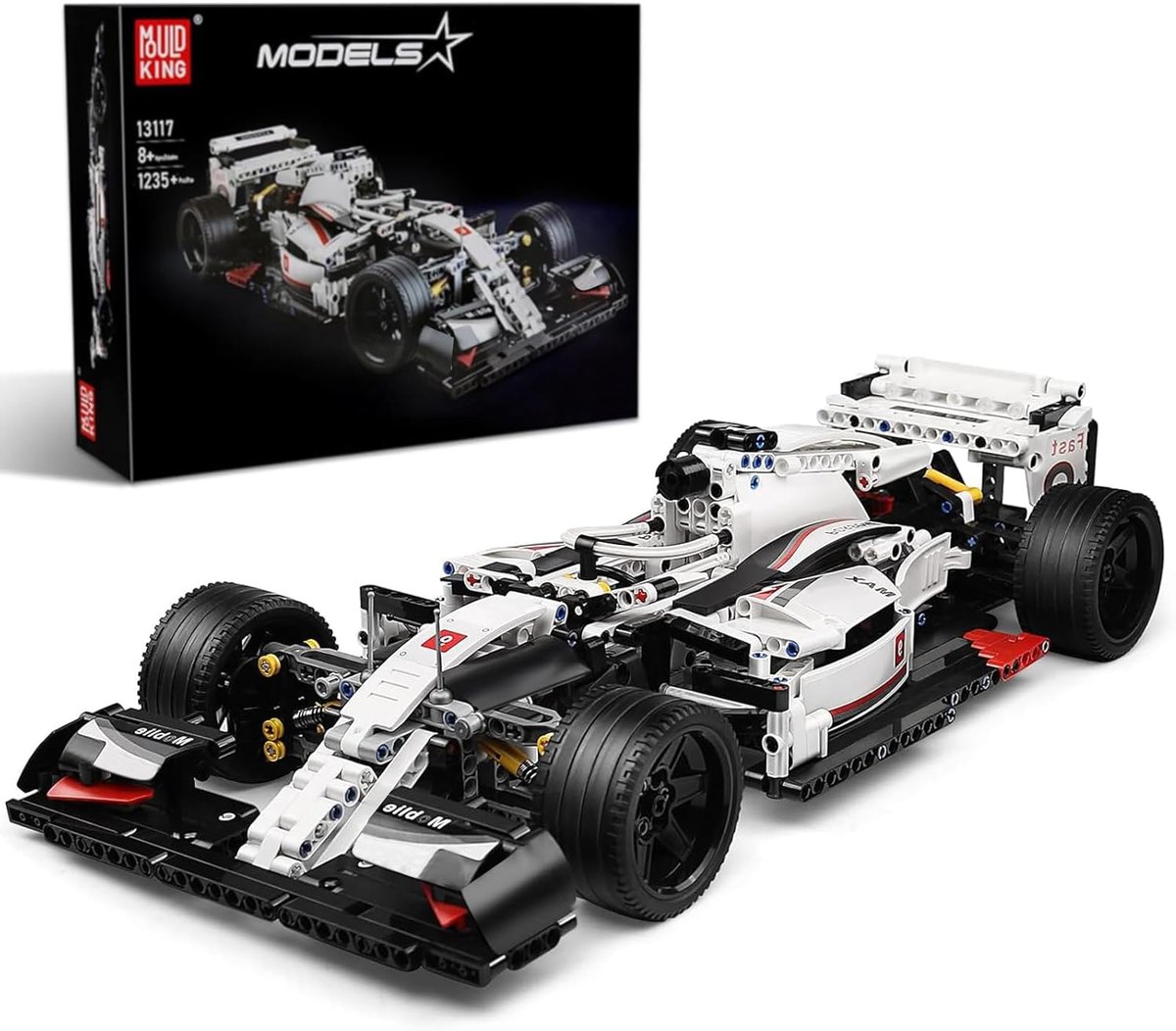 COIL Klocki konstrukcyjne auto wyścigowe Formuła 1 1235 el.