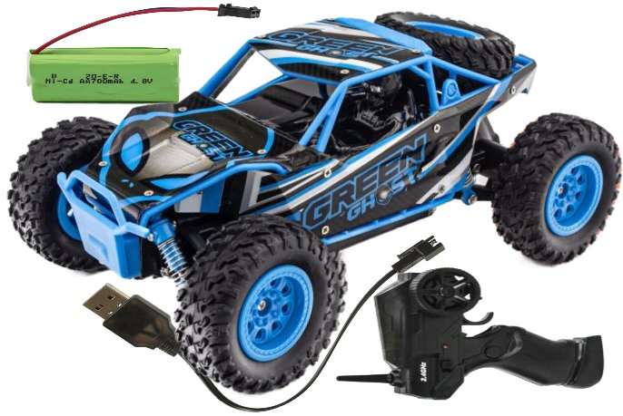 Samochód RC 4x4 2.4GHz TurboTrail Ghost Terenowy Zdalnie Sterowany 20km/h autko na pilot