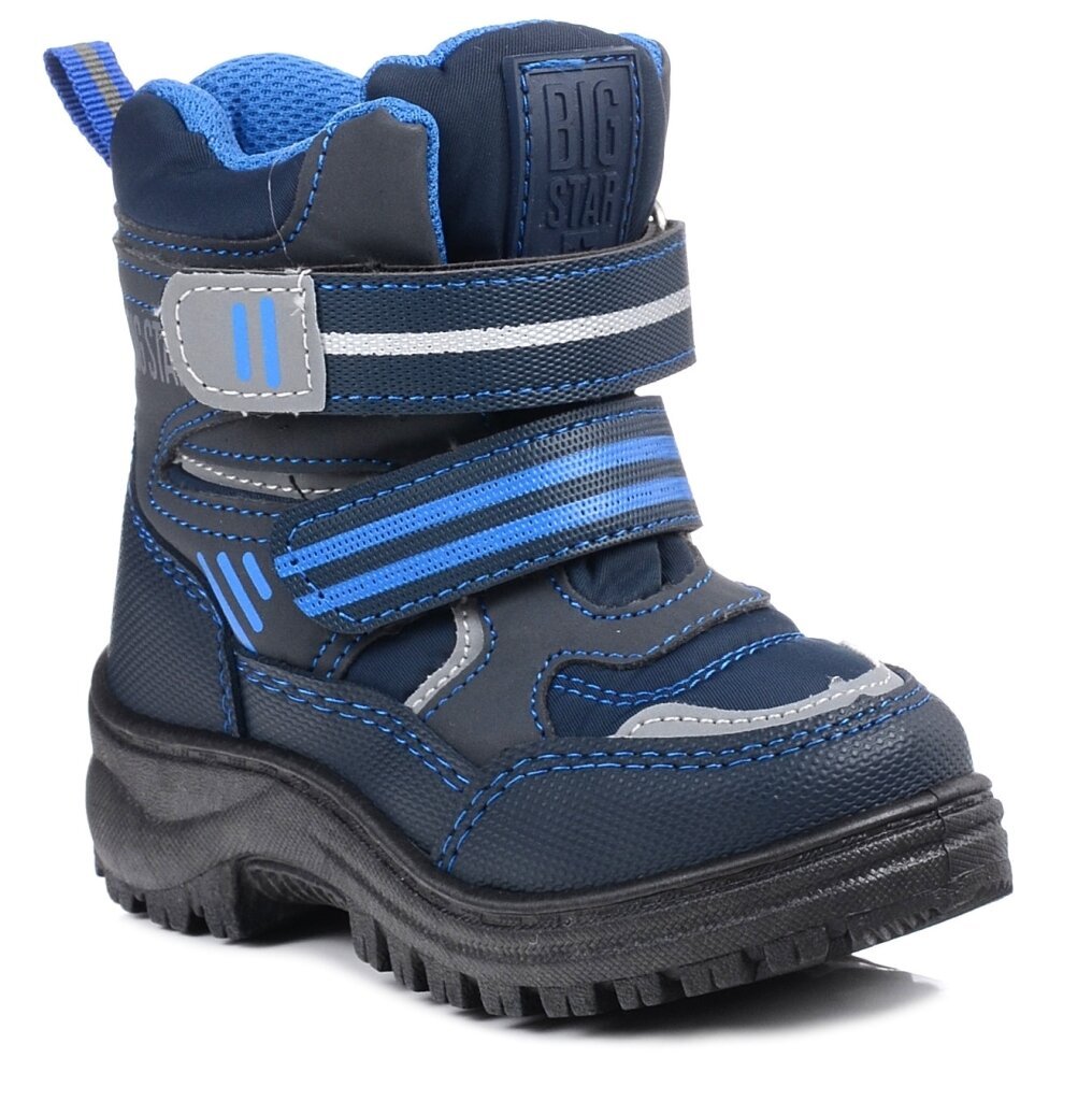 Buty śniegowce Big Star dziecięce chłopięce ocieplane MM374128 na rzepy-23