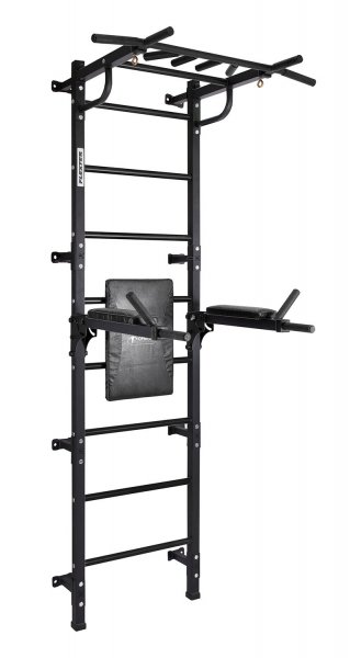 Małpiszon, drabinka gimnastyczna Gamma Workout Grand - czarny elit