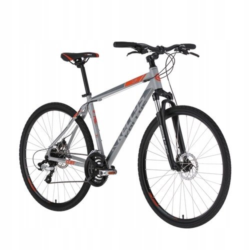 Kellys Cliff 70 Grey rama L-21 koło 28 Szary