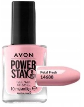 AVON lakier do paznokci PowerStay Gel PETAL FRESH
