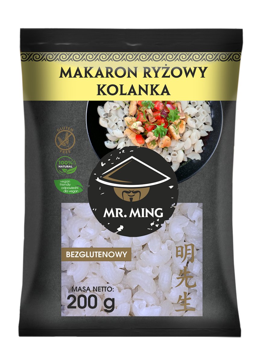 Makaron ryżowy PENNE 200g Mr. Ming