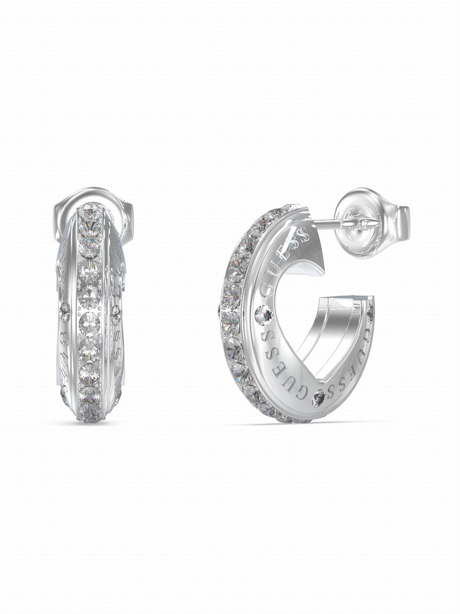 Kolczyki Guess Rooling Hearts JUBE03347JWRHT/U