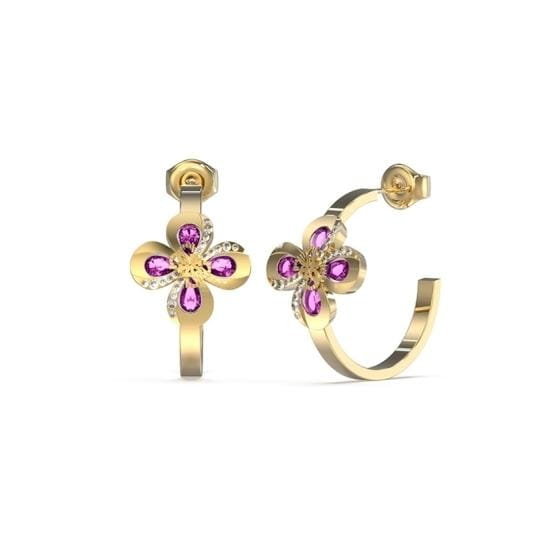 Kolczyki Guess Amazing Blossom JUBE03060JWYGPKT/U