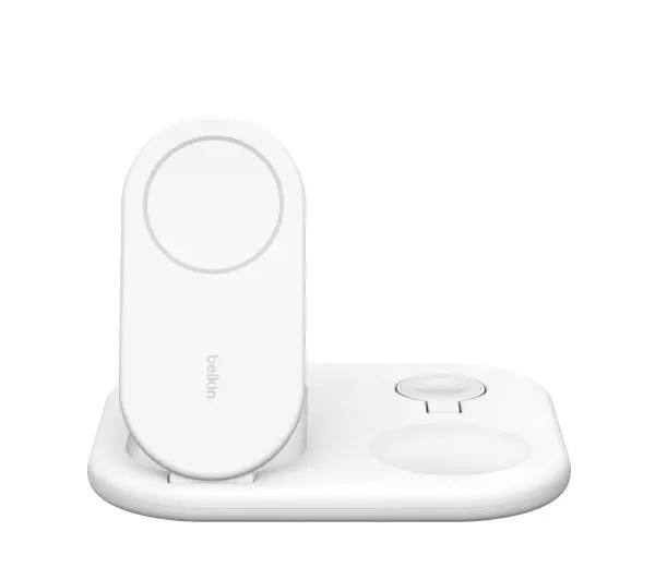 Belkin BoostCharge 3w1 Qi2 15W Biały
