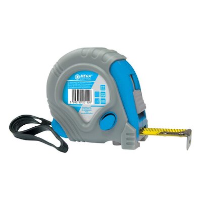 MEGA Miara zwijana 10m/32mm, 3 stopery, osłona gumowa, skin pack