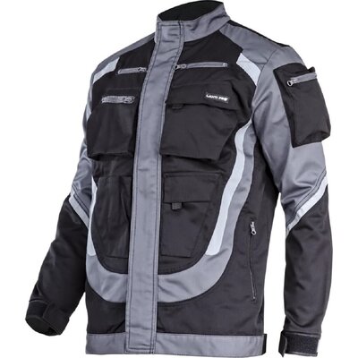 LAHTI PRO BLUZA ROBOCZA CZARNO-SZARA ODBLASKI, L, L4041403