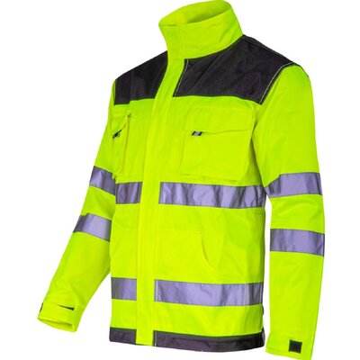 LAHTI PRO Bluza ostrzeg. czarno-żółta, 