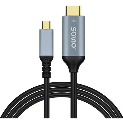 Savio CL-184 v2.0b 4K 3m Czarny