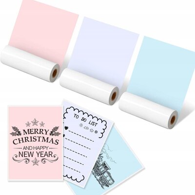 Papier PHOMEMO Q22-RMS-PBPU-107 Samoprzylepny 3 arkusze 3.5 m