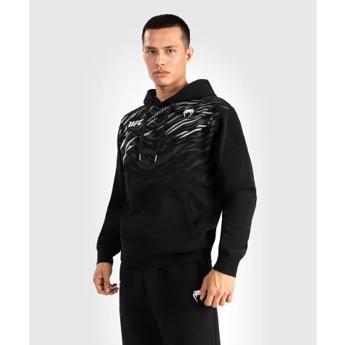 UFC Venum Bluza Z Kapturem Pullover Hoodie Fusion Replica Black