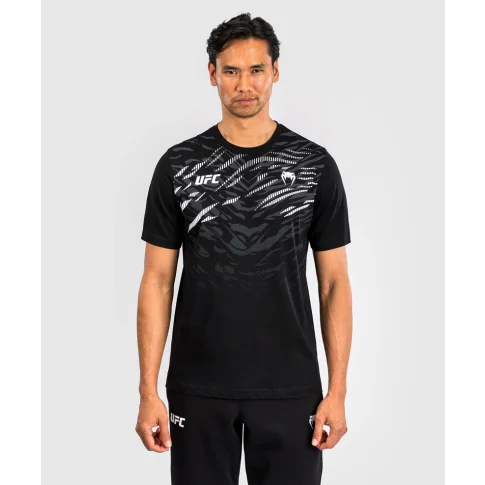 UFC Venum T-Shirt Koszulka Krótki Rękaw Fusion Replica Black