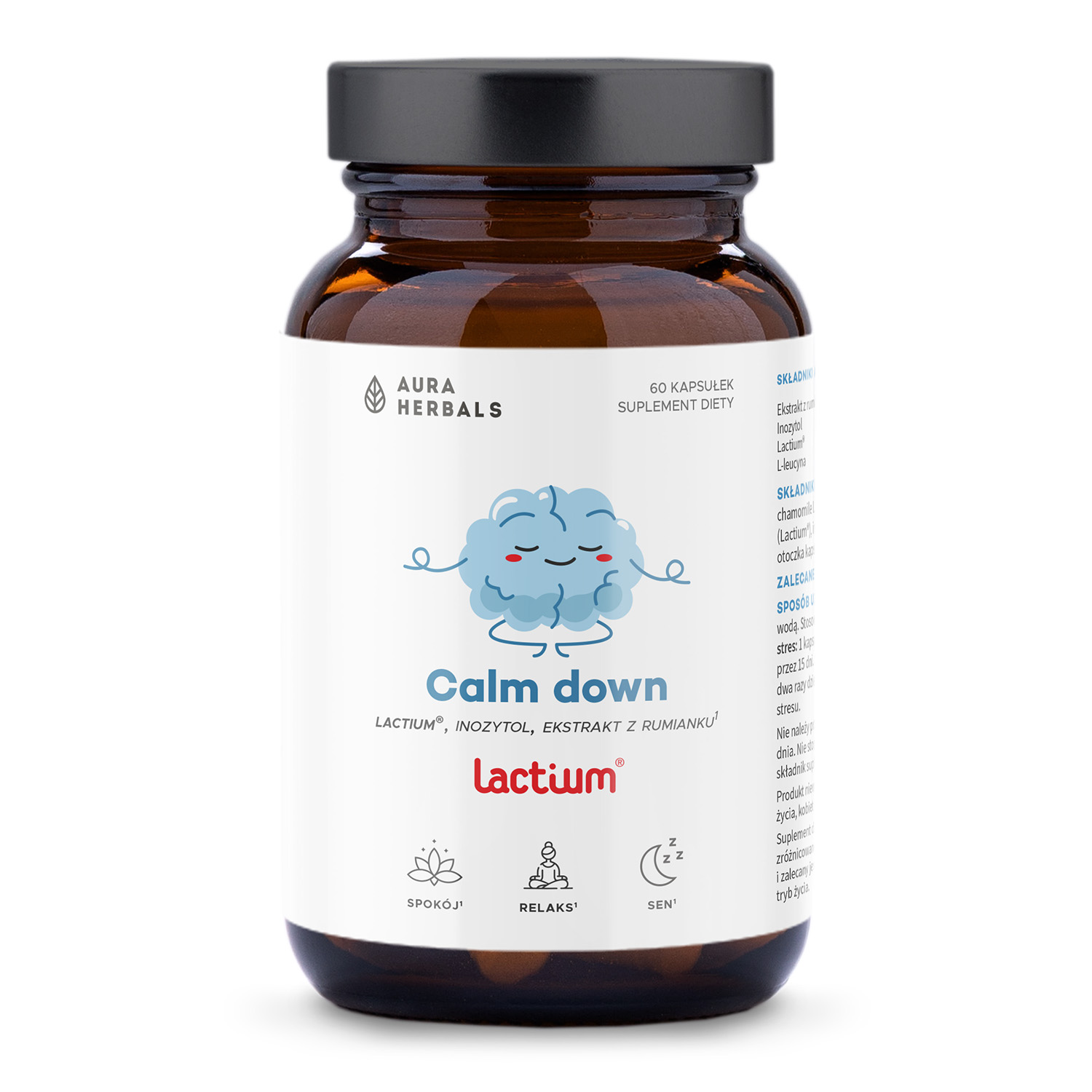 Aura Herbals Calm Down Lactium Kapsułki