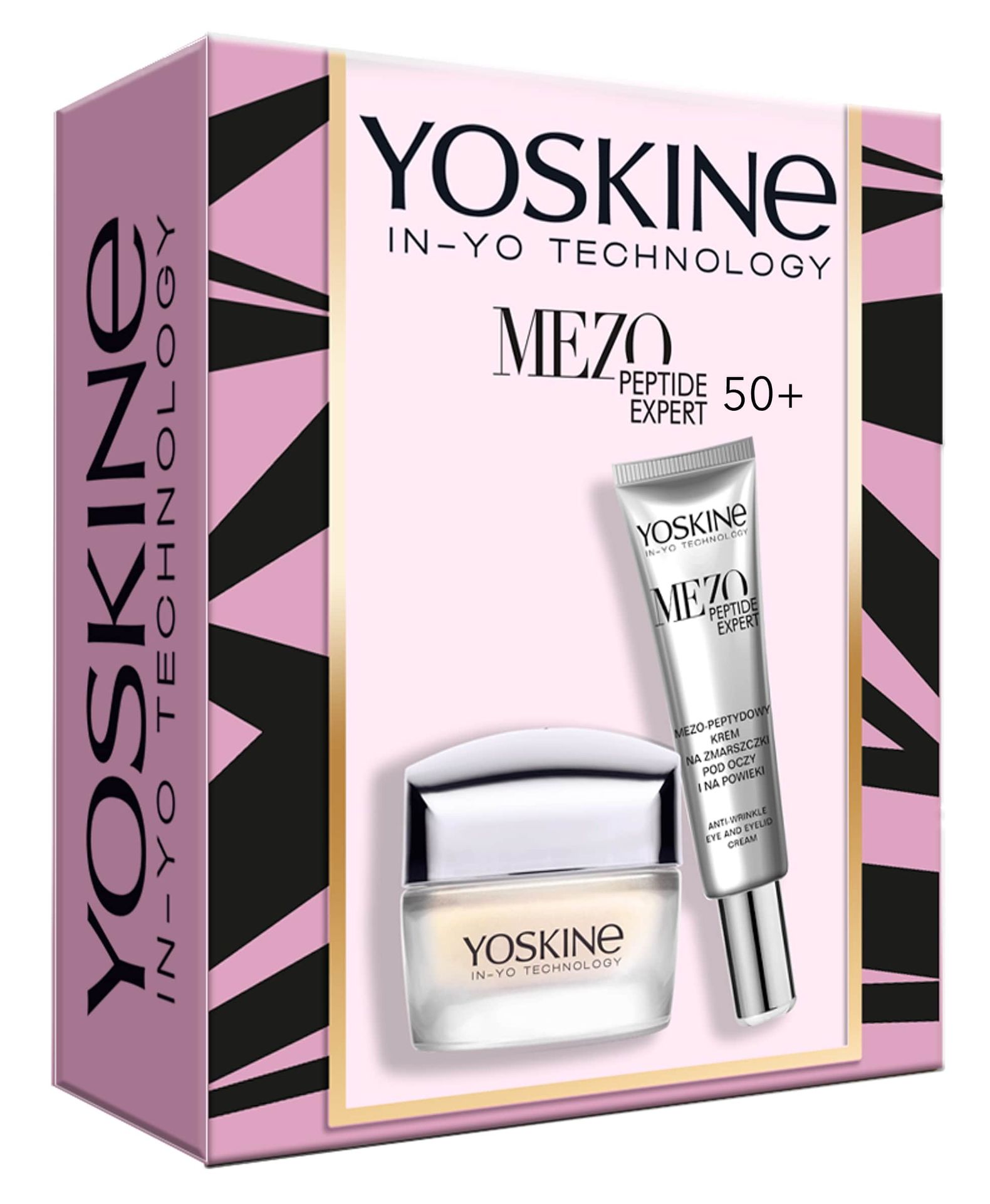 Yoskine Mezo Peptide Expert Zestaw kosmetyków Krem do twarzy na dzień/noc + Krem pod oczy