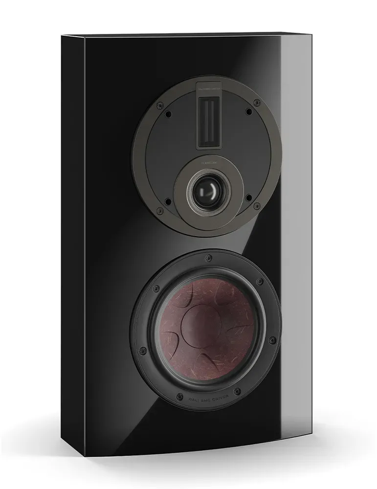 Dali Rubikore On-Wall Black High Gloss