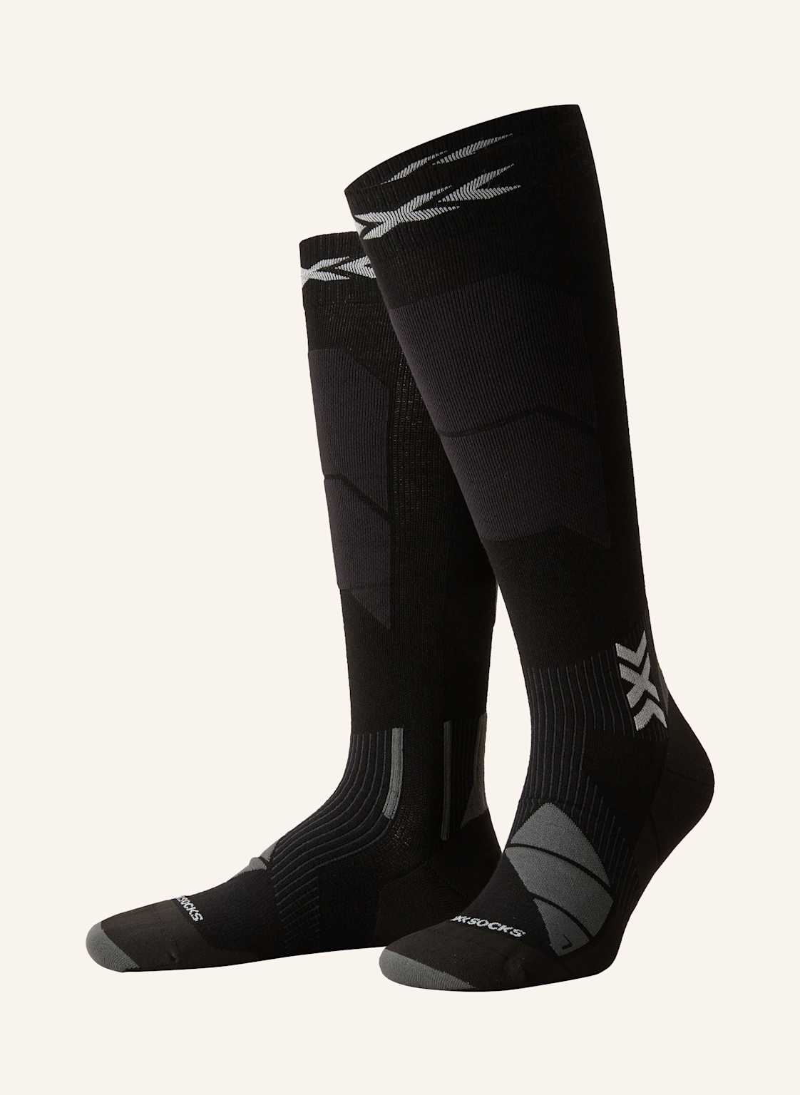 X-Socks Skarpety Narciarskie Ski Perform Merino Z Dodatkiem Wełny Merino schwarz