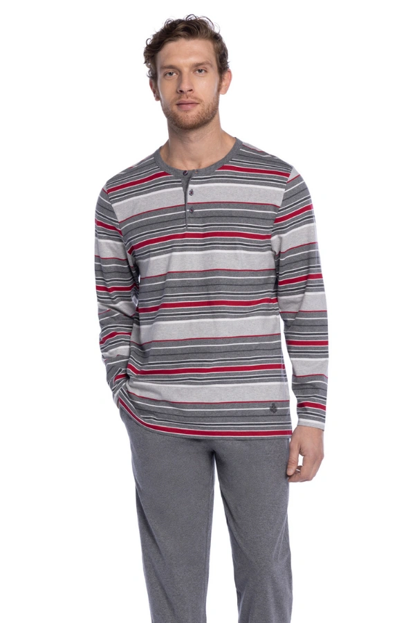 Piżama męska FILIPE XXL Szary