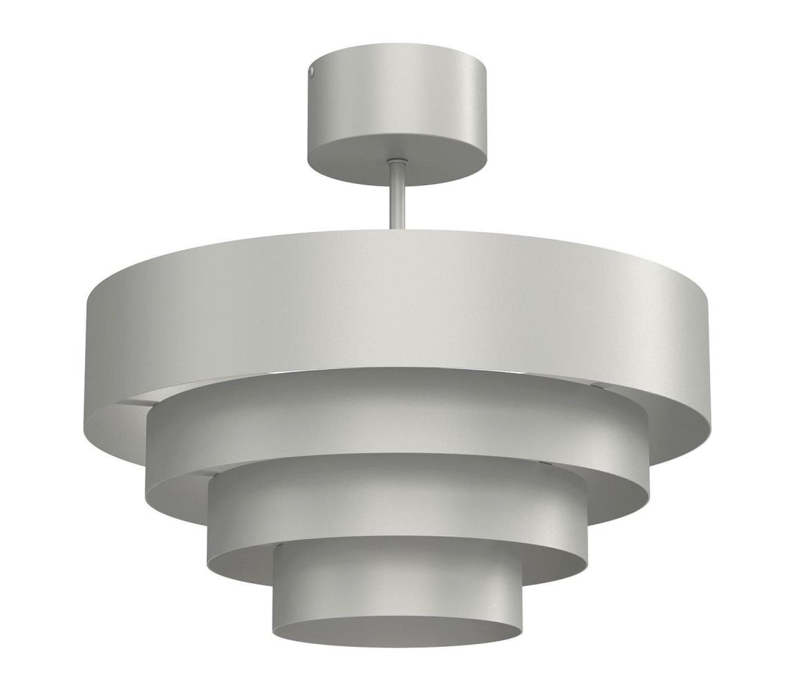 Żyrandol natynkowy RINGS 1xE27/15W/230V chrom