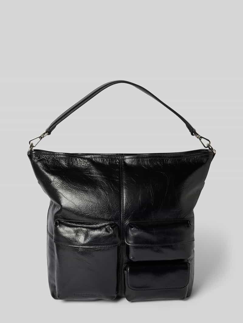 Torba hobo z nadrukiem z logo
