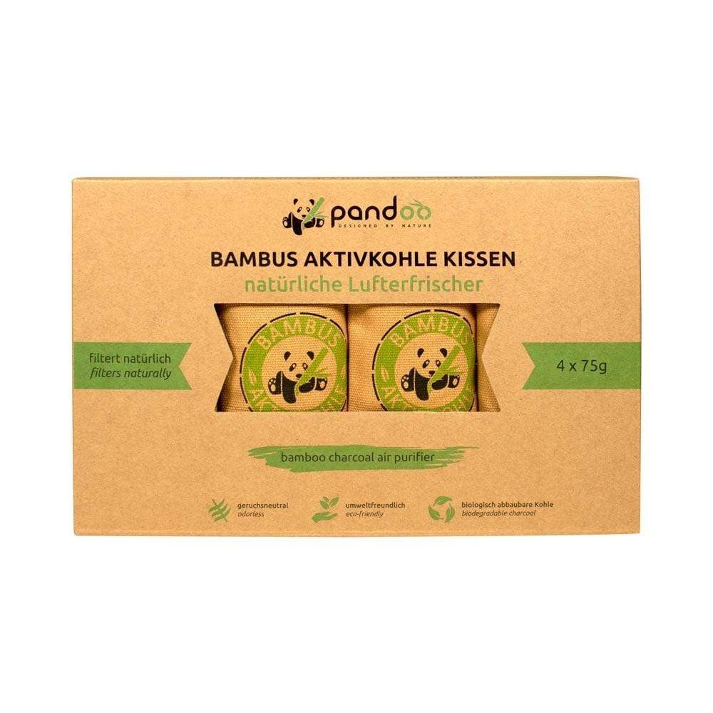 Poduszki oczyszczające powietrze z węglem aktywnym z bambusa 4 x 75g - Pandoo