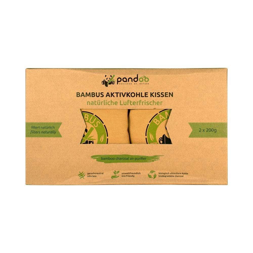 Pandoo - Poduszki oczyszczające powietrze z węglem bambusowym (2 x 200 g)