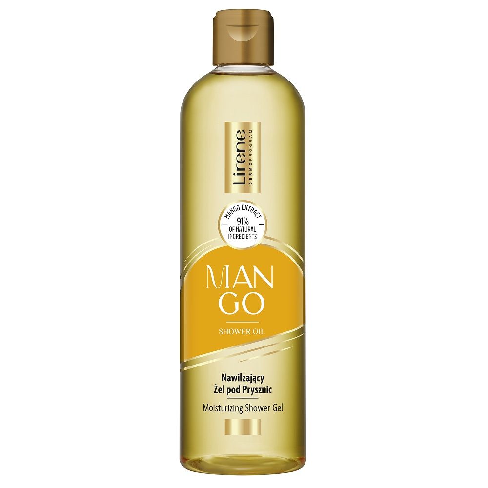 LIRENE Nawilżający żel pod prysznic Mango 400ml