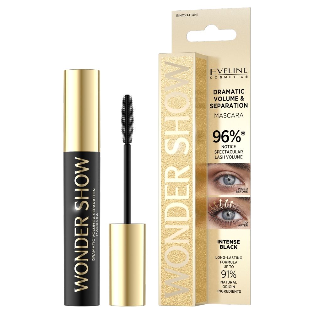 EVELINE Wonder Show Mascara Volume & Separation tusz do rzęs 7ml