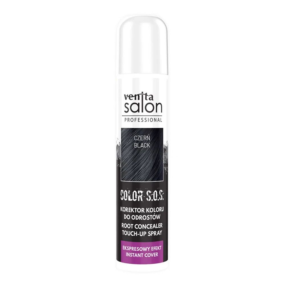Salon Professional Color S.O.S. korektor koloru do odrostów Black 75ml