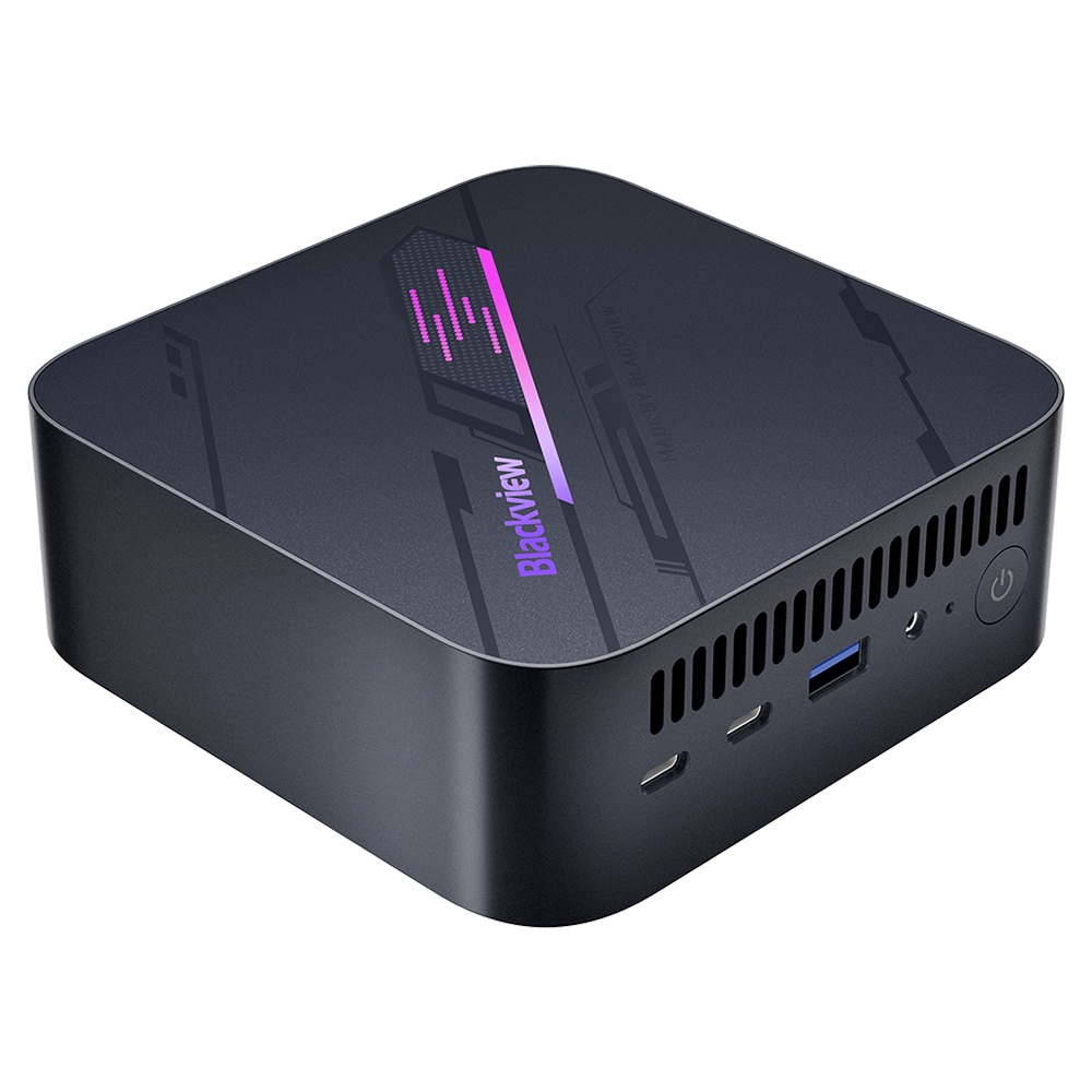 Blackview MP100 Mini PC, AMD Ryzen 7 5700U 8 Cores Max 4.3GHz, 16GB RAM 1TB SSD, DP+HDMI+Type-C Triple 4K Display