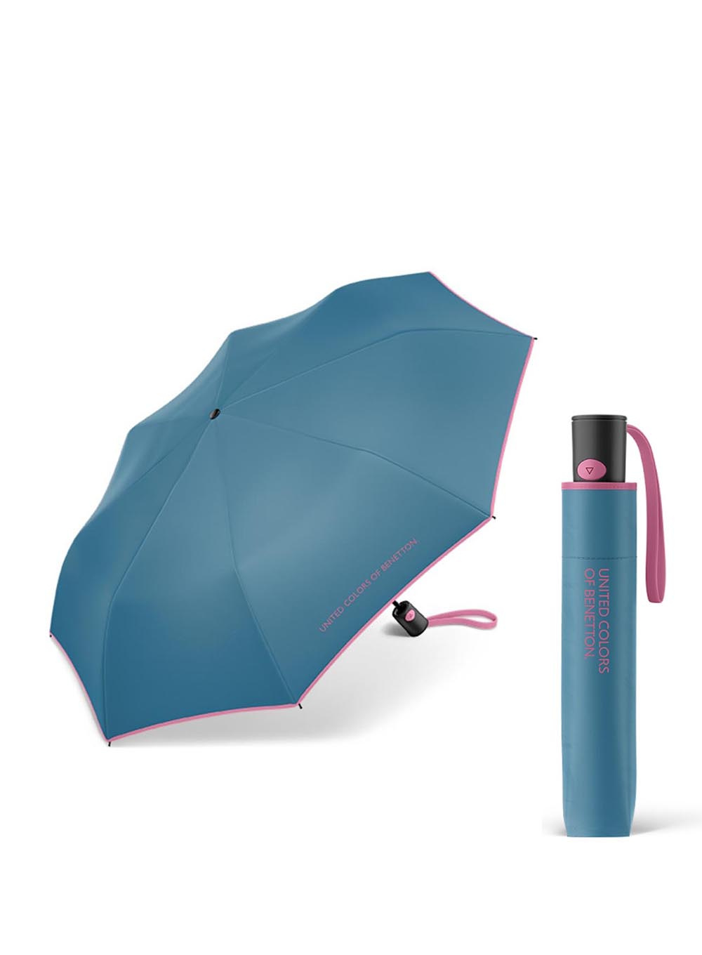 Parasol automatyczny Benetton Mini AC - algiers blue