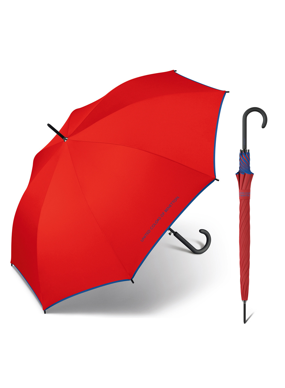 Parasol długi automatyczny Benetton Long AC - red