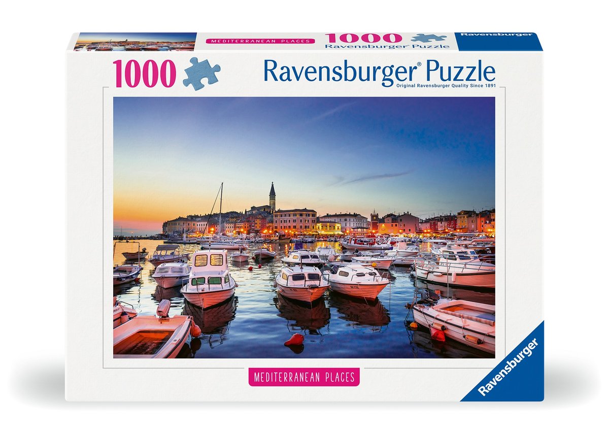Puzzle 2D, Śródziemnomorska Chorwacja, 1000 elementów