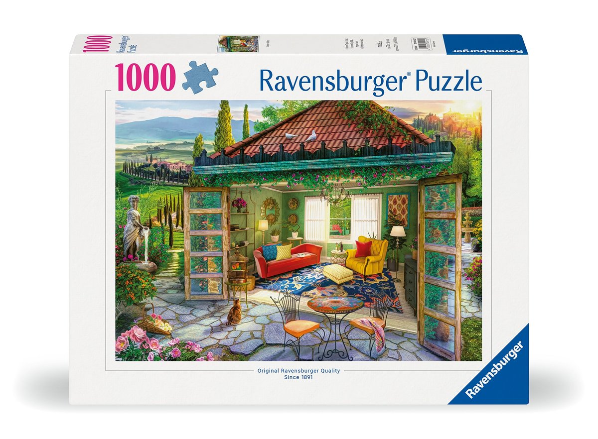 Puzzle 2D, Oaza toskańska, 1000 elementów