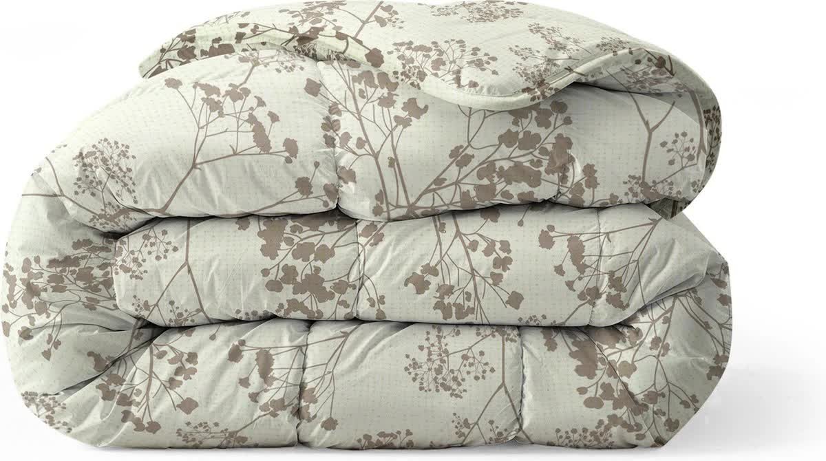 240x200 FIR Lazy All-in-one zielony kołdra z poszewką na poduszkę