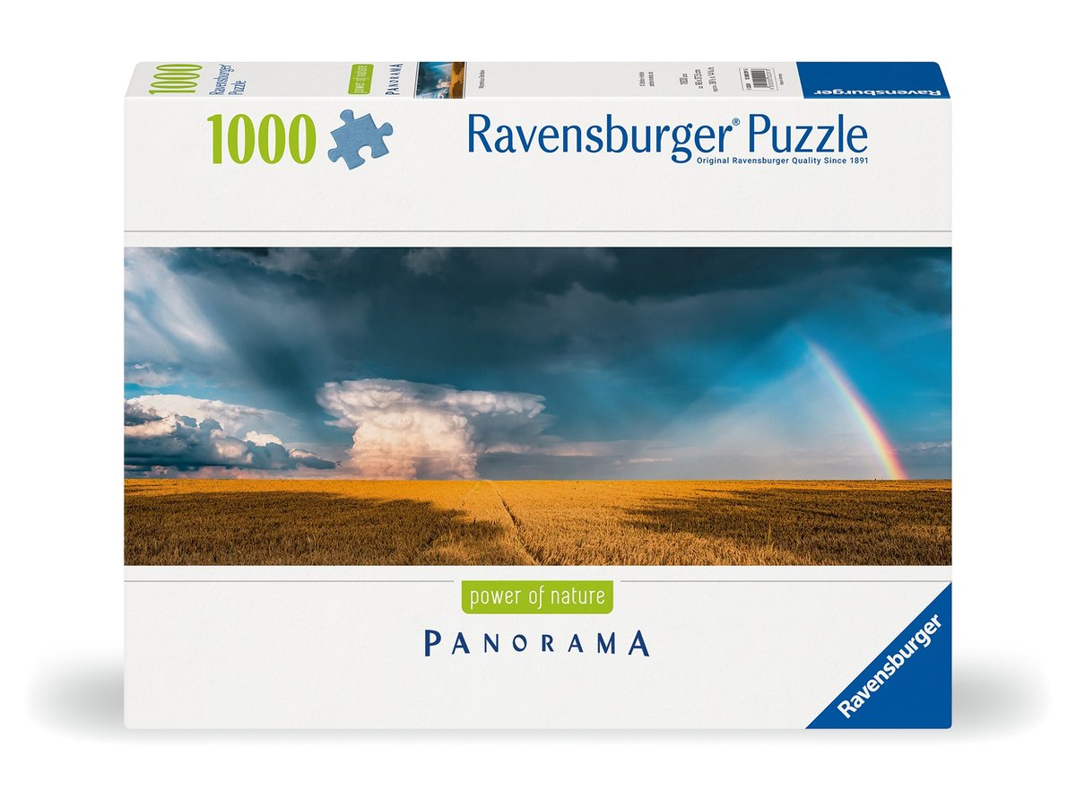 Puzzle 2D, PANORAMA, Tajemnicza Tęcza, 1000 elementów