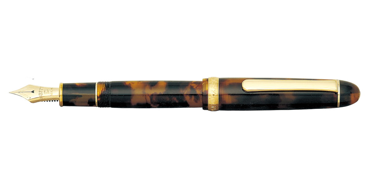 Pióro Wieczne Platinum # 3776 Celluloid Tortoise