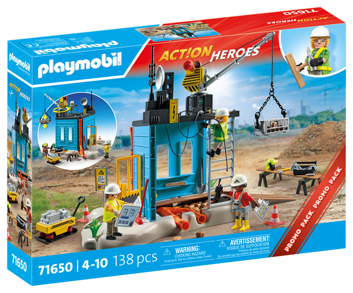 PLAYMOBIL Plac budowy 71650