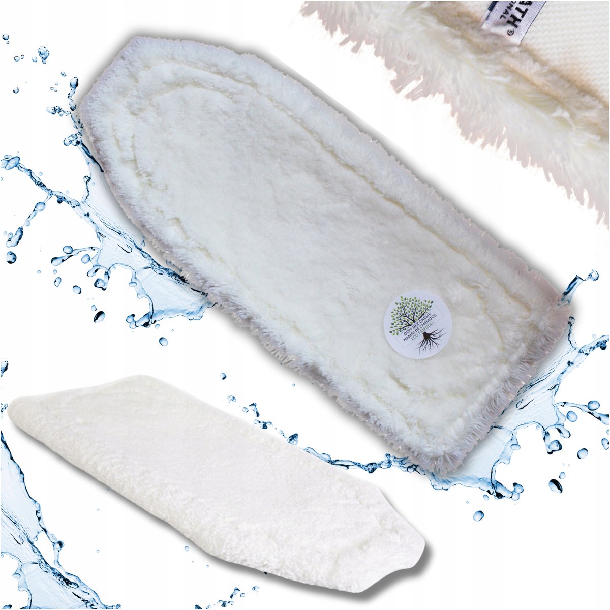 Raypath poduszka Podłogowa Biała wkład do MOPA STOPA płytki okna na Mokro