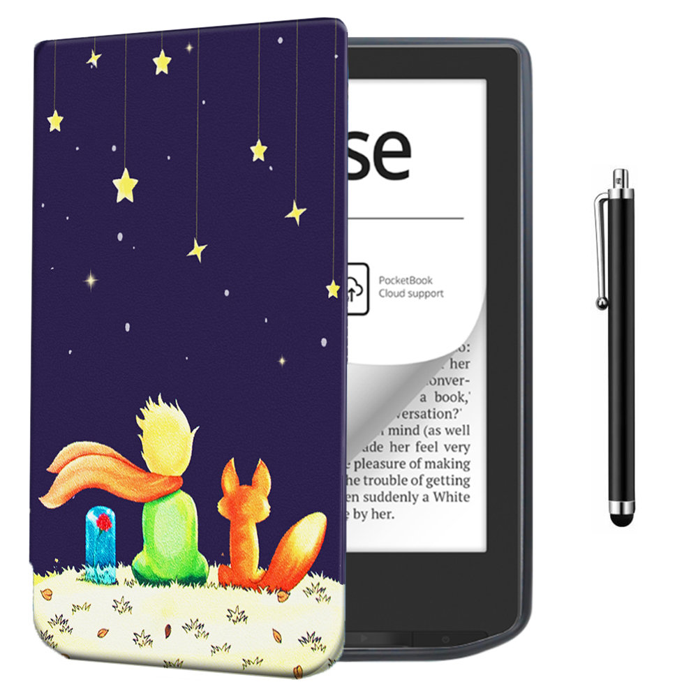 etui do Pocketbook Verse / Verse Pro - SLIM GRAFIKA + RYSIK