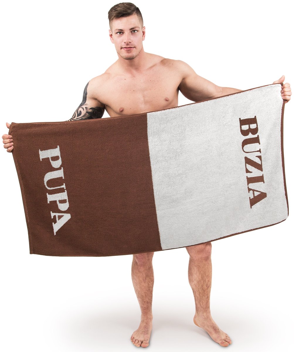 RĘCZNIK KĄPIELOWY 70x140 BUZIA PUPA