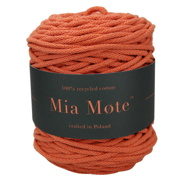 Mia Mote™ Basic Line sznurek bawełniany 5mm copper-Szpula ~ 100 m