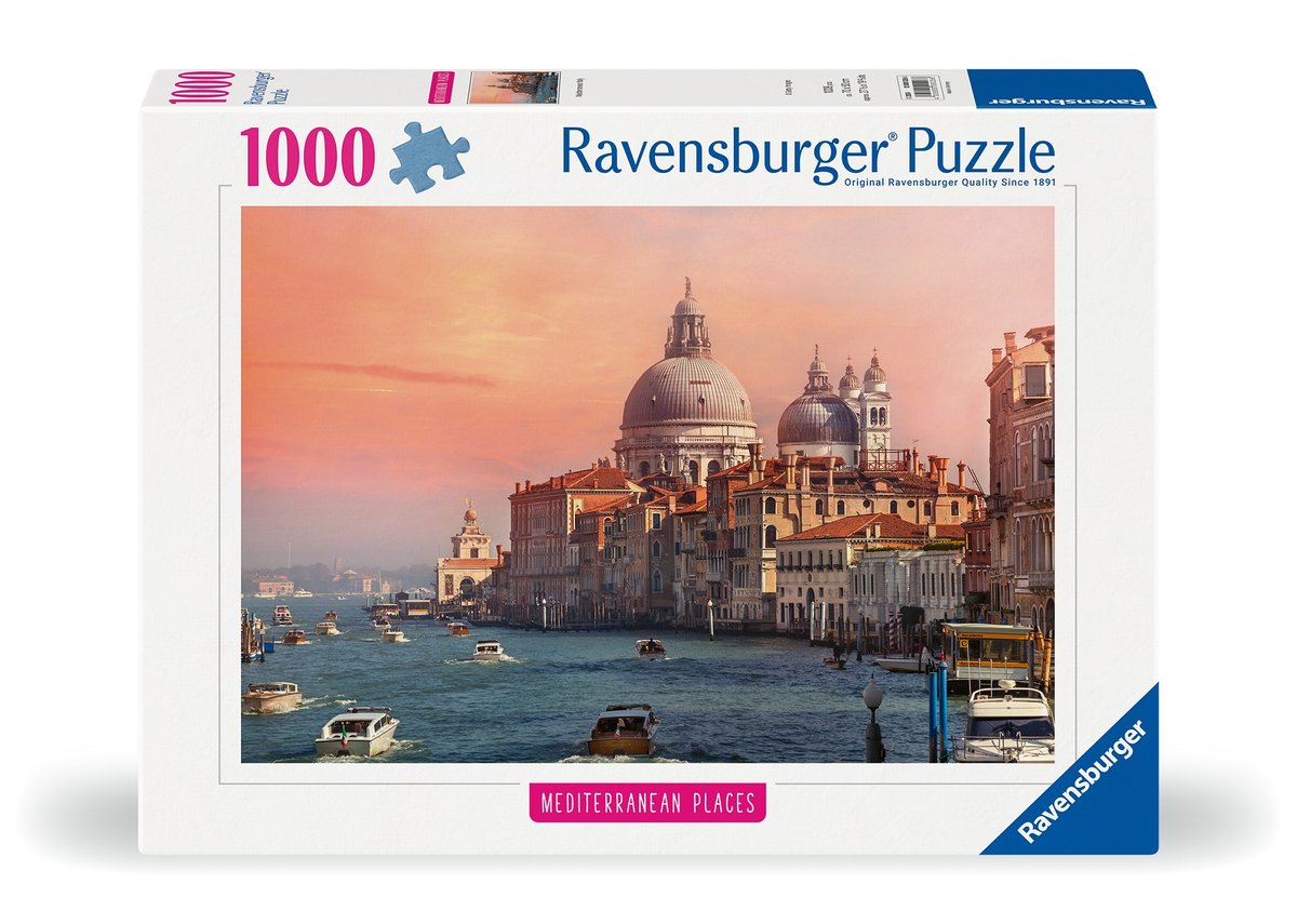 Puzzle 2D, Śródziemnomorskie Włochy, 1000 elementów