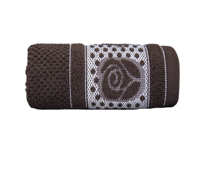 Ręcznik Dotti 50x90 esspresso brązowy 420 g/m2 frotte Greno
