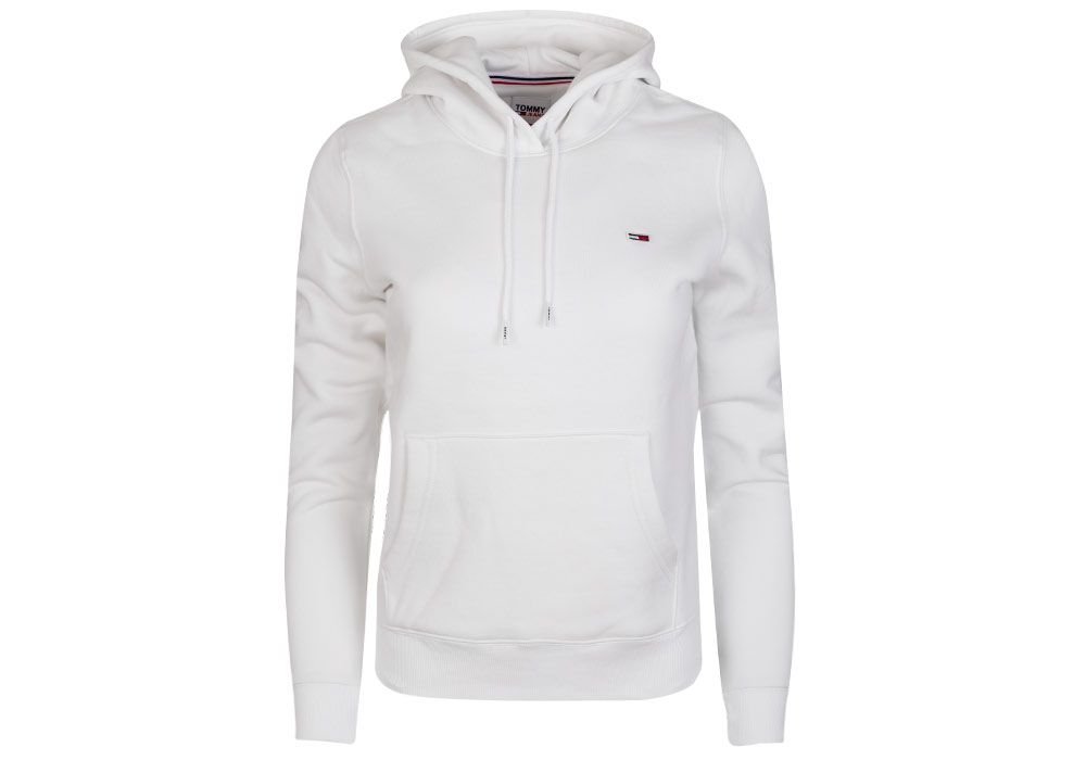 Tommy  Hilfiger Bluza Damska Tjw Regular Fleece Hoodie White Dw0Dw09228 Ybr M