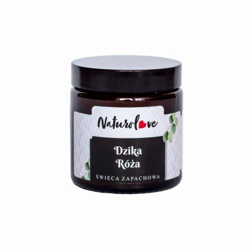 Świeca Sojowa Dzika Róża 120ml