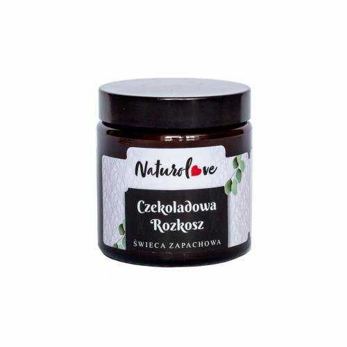 Świeca Sojowa Czekoladowa Rozkosz 120ml NATUROLOVE