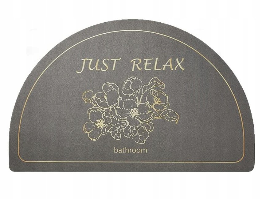Mata Łazienkowa Dywanik do Łazienki Chłonny Duży 60x40cm Antypoślizgowy